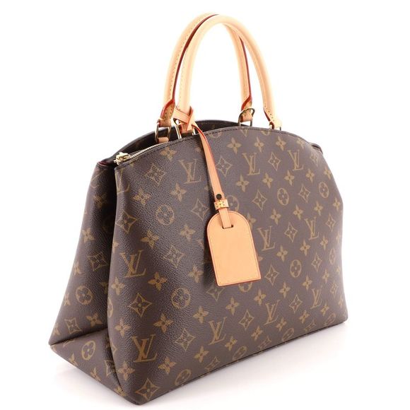 Louis Vuitton Grand Palais Handbag Monogram Canvas Brown - Picture 2 of 7